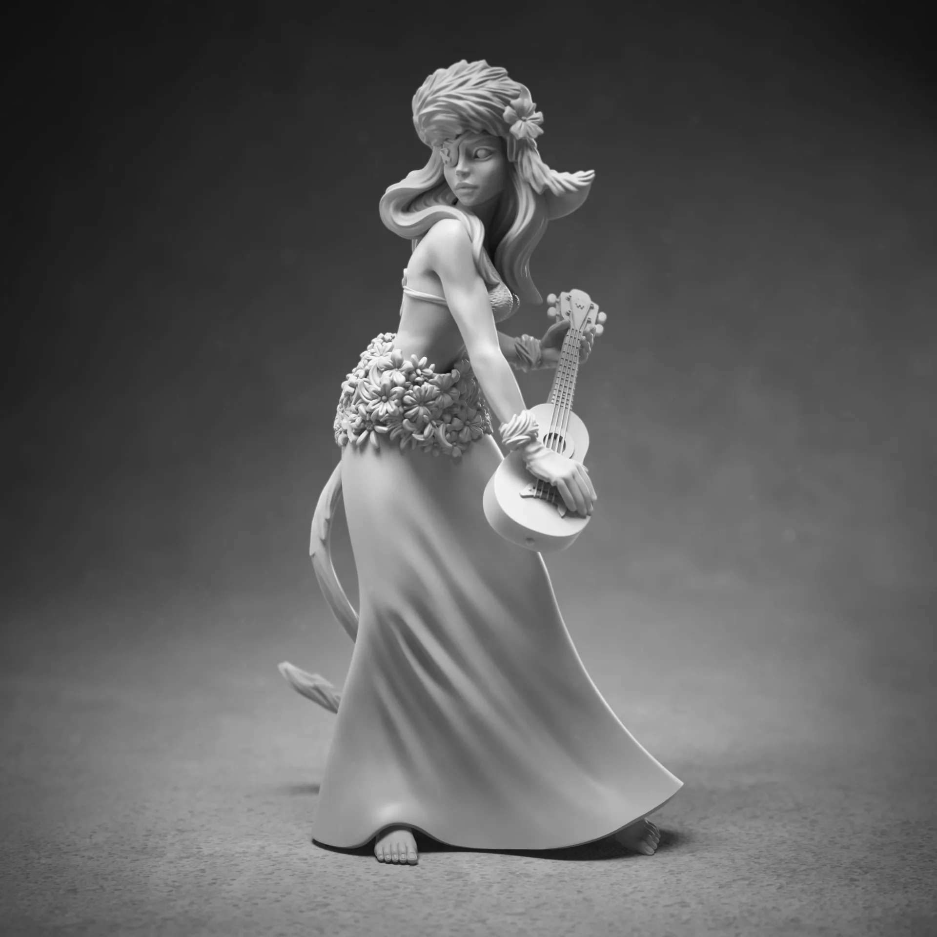 Stranski Bike Group — ZBrush clay render showing group figure modelling by Anna Schmelzer