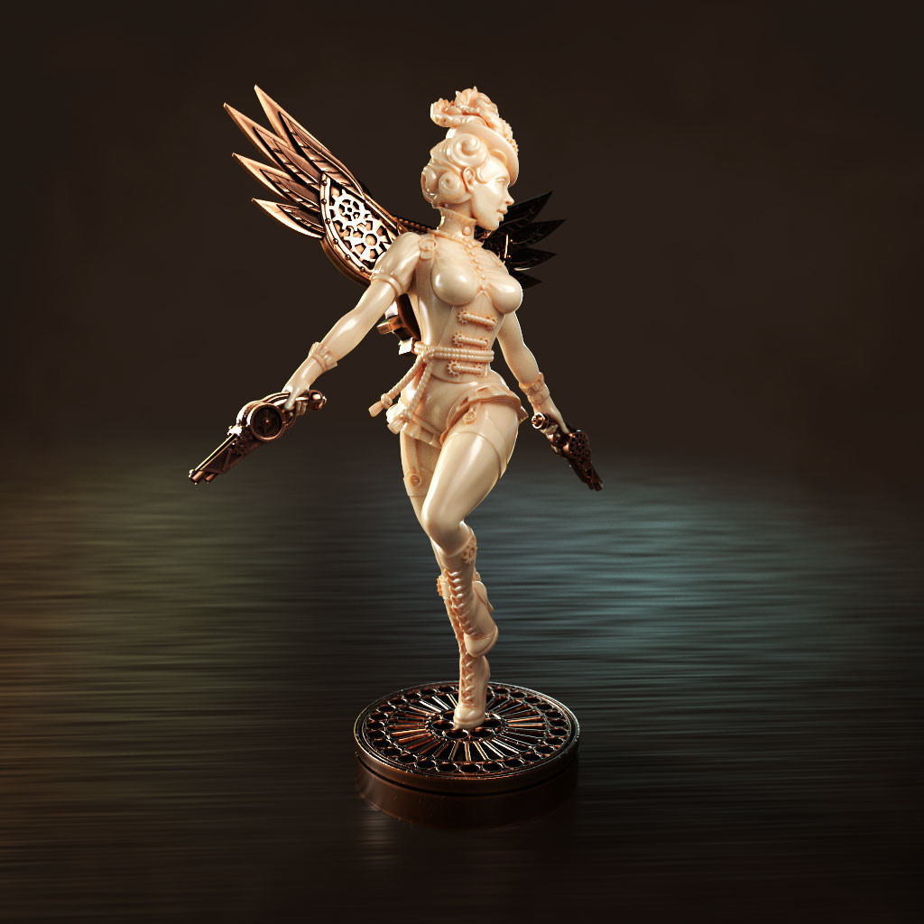 Vicky — Victorian Angels — character model by Anna Schmelzer