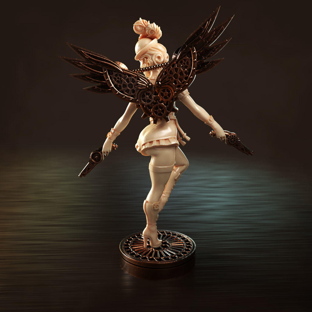 Vicky — Victorian Angels — character model by Anna Schmelzer