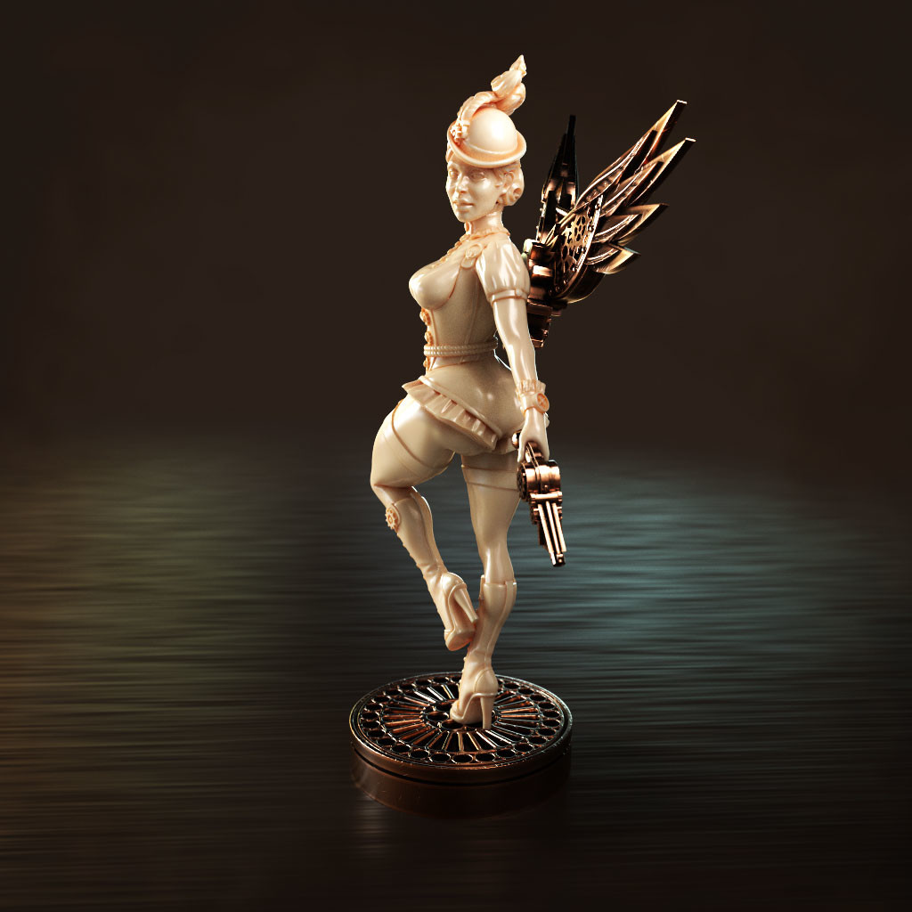 Vicky — Victorian Angels — character model by Anna Schmelzer